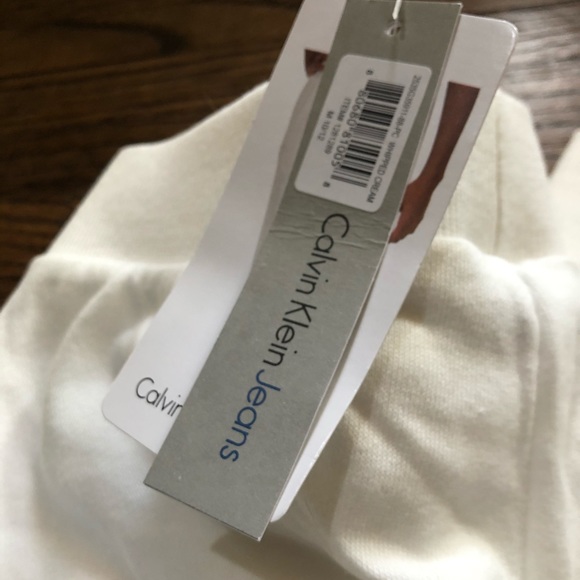 Calvin Klein Kid Joggers - Whipped Cream/Pink - Picture 3 of 3